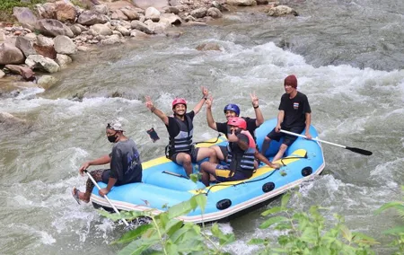White Water Rafting with Monkey Cave Experience from Phuket