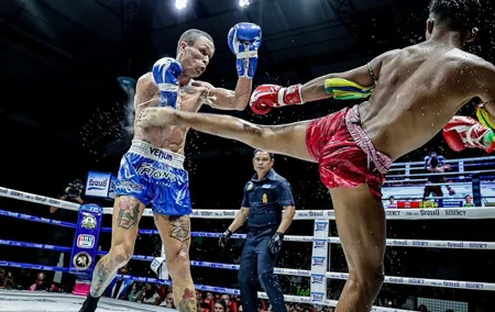 Muay Thai Warrior Night at Patong Boxing Stadium from Phuket