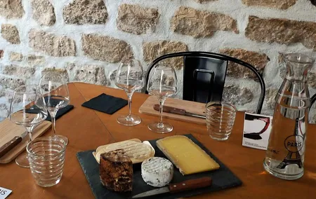 Paris Wine and Cheese Pairing Small-Group Experience