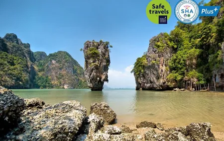 James Bond Island Canoeing 7 Point 5 Island By Speedboat From Phuket
