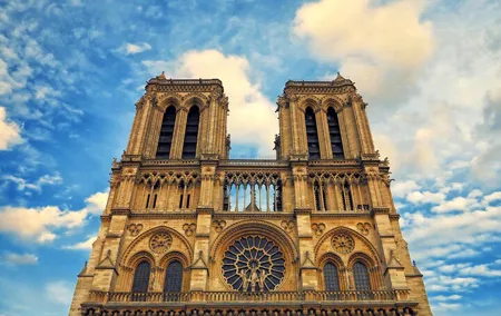 Notre Dame Paris Outdoor Tour with Crypt Entry