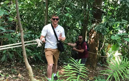 Temple and Jungle Trekking tour with Lunch at Farm-to-Table