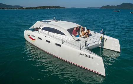 New Power catamaran for Phang Nga and Phi Phi island excursions