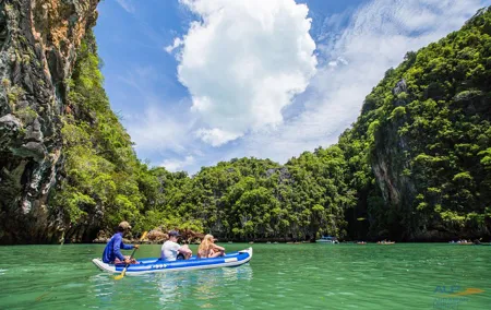 James Bond Island & Canoe & Phang Nga Bay by Speedboat from Phuket