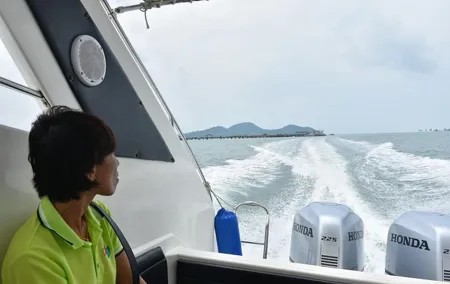 Phuket to Ao Nang by Green Planet Speed Boat via Koh Yao Islands