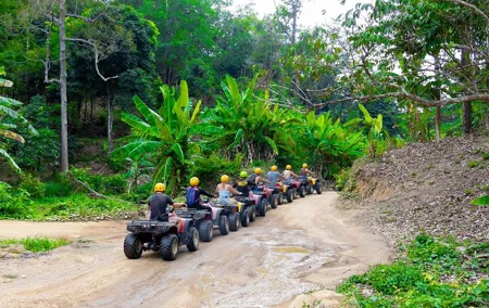 ATV Riding and Zipline Adventure Tour From Phuket