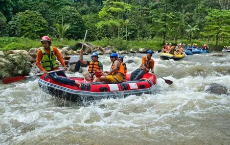 5 km White Water Rafting + ATV 1 Hour Tour From Phuket