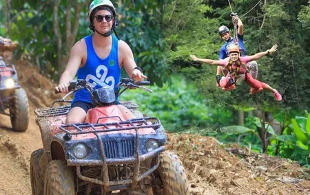 Phuket ATV Bike with Ziplines Adventure Tours