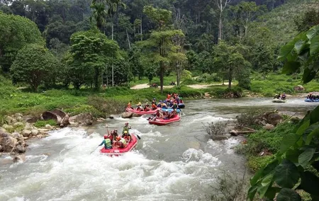 7km White Water Rafting Adventure Tour From Phuket