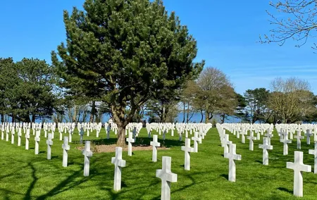 Private M.St.-Michel D-Day Omaha Pointe du Hoc American Cemetery