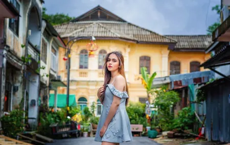 Phuket Old Town street photoshoot