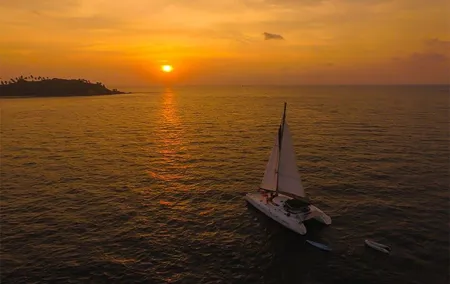 Coral Island and Sunset trip by Catamaran From Phuket