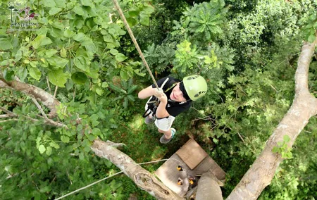 Combined Zipline Adventure Tour in Phuket Hanuman World