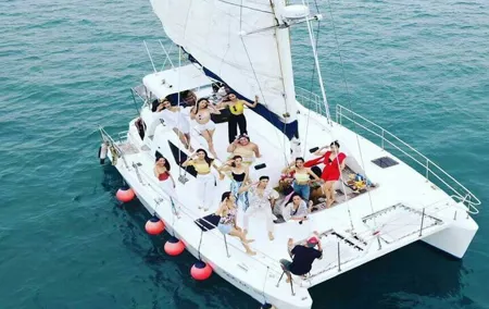 Phuket : Coral Sunset Dinner Cruise by Catamaran Boat