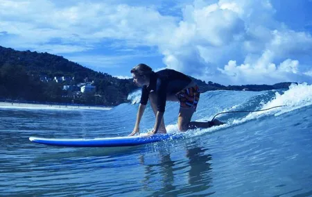 Private Surf Lesson: 1-Hour Wave-Riding on Kata Beach