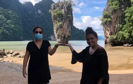 James Bond Canoeing Tour with Monkey Temple Tour