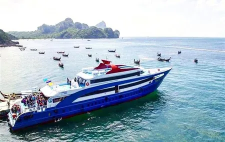 Discover Phi Phi Islands: Royal Jet Cruiser Experience with Lunch