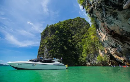 Phang Nga Bay Day Trip to Panak and James Bond Island by Speedboat from Phuket