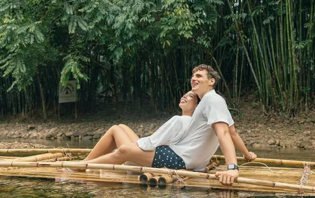 Phang Nga Half Day:Rafting, Temple, Waterfall + Phuket transfer