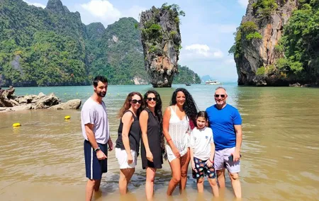 Guided Tour of James Bond Island and Phang Nga Bay By Catamaran