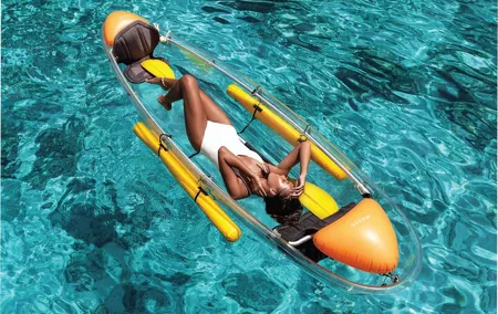 Coral Island Banana Beach Snorkeling and Clear Kayak Tour