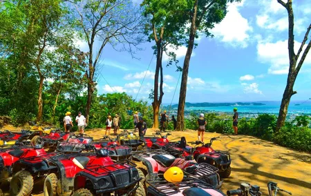Phuket Jungle ATV Ride Zipline Thrill Combo