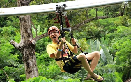 Zipline Adventure at Hanuman World in Phuket with Skywalk