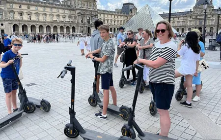 City Tour Of Paris by Electric Scooter