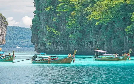 Phi Phi-Bamboo by Speed Catamaran Boat