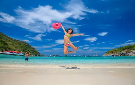 Coral Island and Kahung Beach by Speedboat