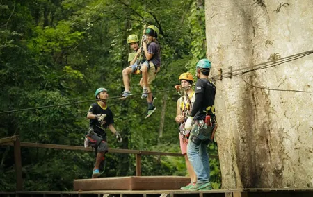 Flying Hanuman Ziplines 42 platform With Lunch