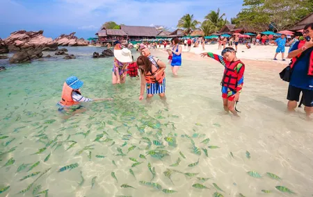 Khai Island Tour in 3 Islands (Khai Nai, Nok, Nui) from Phuket