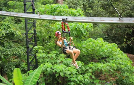 Hanuman World Zipline and Roller Coaster with Transfer and Lunch