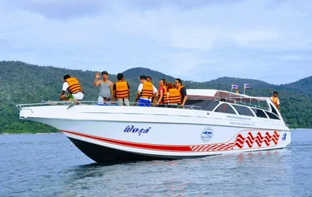Phuket to Koh Ngai by Satun Pakbara Speed Boat