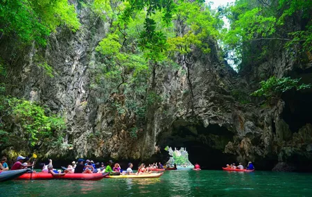 Phuket Thailand Shared Boat Tour to Phang Nga Bay