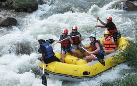 Whitewater Rafting and ATV Bike Adventure Tour in Phang Nga