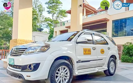TAXI PHUKET AIRPORT Transfer to PHUKET TOWN (SHA Plus)