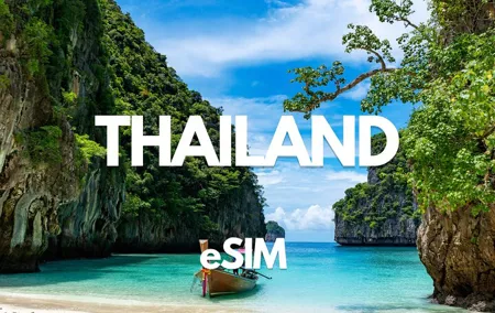 Phuket Data eSIM 500MB per Day to 20GB - 30Days(Instant Delivery)