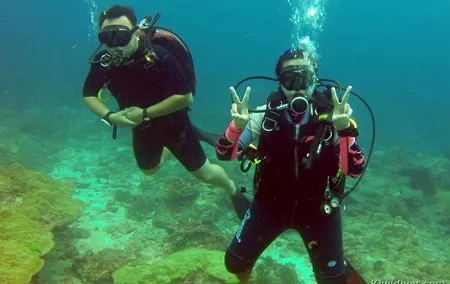 Open water scuba certifiication course with beach dives