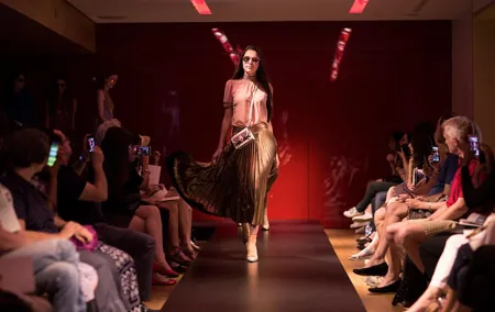 Fashion Show at Galeries Lafayette Paris