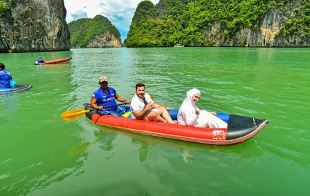 Romantic Sunset Phang Nga Bay and Canoeing Trip from Phuket