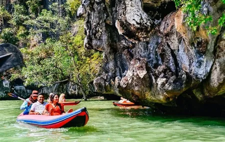 Phang Nga Bay Sea Canoeing and James Bond Island from Phuket
