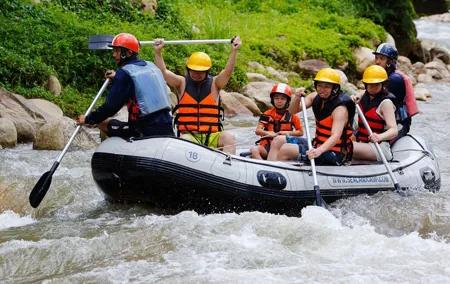Thrilling Whitewater Rafting in Tone Pariwat Conservation Park