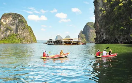 Phang Nga Bay Big Boat Canoeing Tour