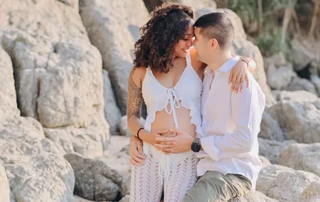 Romantic Couple Photoshoot in Nai Harn, Phuket