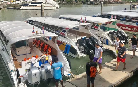 Private Speed Boat to Maya Bay, Monkey Beach at Phi Phi Island