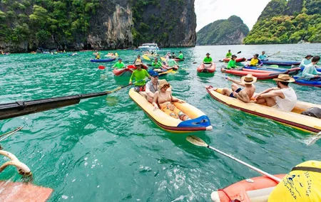 James Bond Island Famous Canoe Tour by Speedboat from Phuket