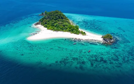 Turquoise Tides of Phi Phi & Khai Islands by Power Catamaran