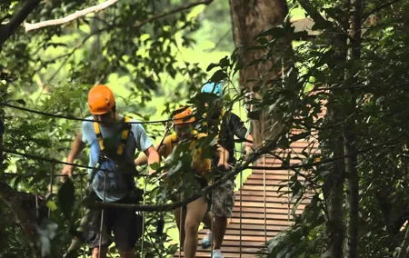 Flying Hanuman Zipline with Private Transfer