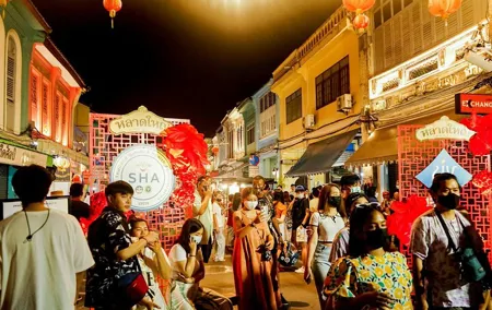 Tour of Phuket Old Town with Thalang Road Night Market